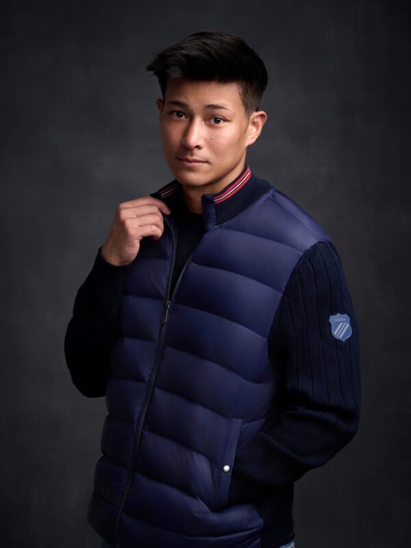 Garden Fete 2024 - Hybrid Down Padded Knit Jacket