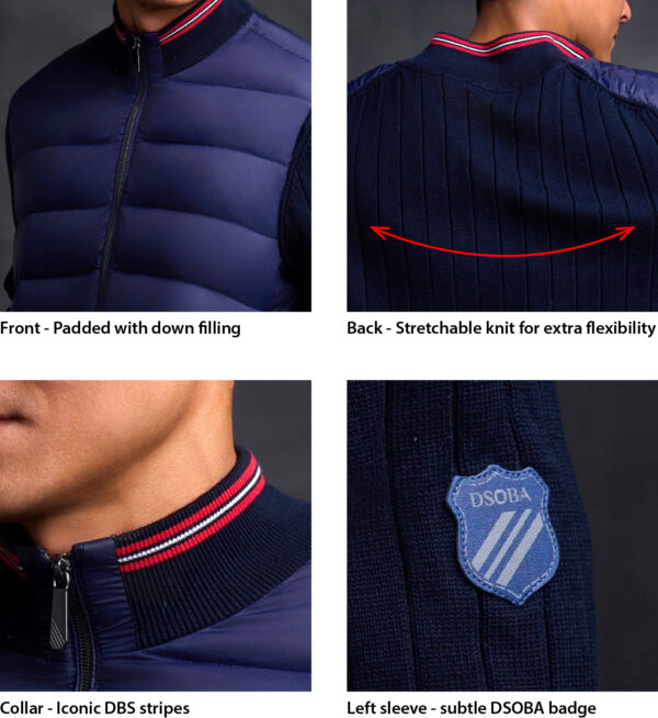 Garden Fete 2024 - Hybrid Down Padded Knit Jacket - Image 3