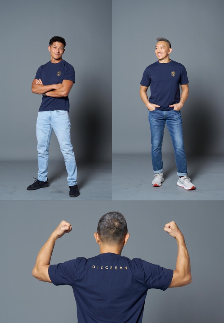 Garden Fete 2025 - 拔萃 NAVY TEE (Men's & Boys') - Image 3